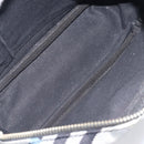 BURBERRY Nova Check Blue Label Shoulder Bag Nylon Blue Silver Auth am12972V-20