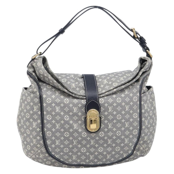 LOUIS VUITTON Monogram Idylle Romance Bag Gray Uncle M56700 LV Auth am12985V