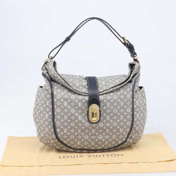 LOUIS VUITTON Monogram Idylle Romance Bag Gray Uncle M56700 LV Auth am12985V