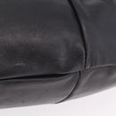 Salvatore Ferragamo Gancini Shoulder Bag Leather Black Auth am12996V-10