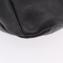 Salvatore Ferragamo Gancini Shoulder Bag Leather Black Auth am12996V-11