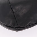 Salvatore Ferragamo Gancini Shoulder Bag Leather Black Auth am12996V-13