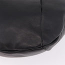 Salvatore Ferragamo Gancini Shoulder Bag Leather Black Auth am12996V-14