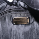 Salvatore Ferragamo Gancini Shoulder Bag Leather Black Auth am12996V-19