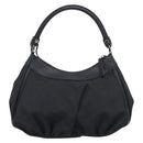 GUCCI GG Canvas Abbey Shoulder Bag Nylon Black Silver 265692 Auth am12998V-3