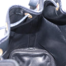 Burberrys Nova Check Purse Shoulder Bag Canvas Black Gold Auth am13008A-17