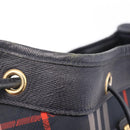 Burberrys Nova Check Purse Shoulder Bag Canvas Black Gold Auth am13008A-19