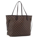 LOUIS VUITTON Damier Ebene Neverfull MM Tote Bag N51105 LV Auth am13013V-1
