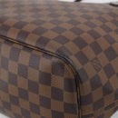 LOUIS VUITTON Damier Ebene Neverfull MM Tote Bag N51105 LV Auth am13013V-12