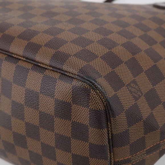 LOUIS VUITTON Damier Ebene Neverfull MM Tote Bag N51105 LV Auth am13013V