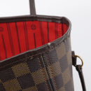 LOUIS VUITTON Damier Ebene Neverfull MM Tote Bag N51105 LV Auth am13013V-15