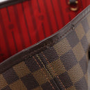 LOUIS VUITTON Damier Ebene Neverfull MM Tote Bag N51105 LV Auth am13013V-16
