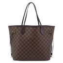 LOUIS VUITTON Damier Ebene Neverfull MM Tote Bag N51105 LV Auth am13013V-2