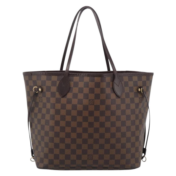 LOUIS VUITTON Damier Ebene Neverfull MM Tote Bag N51105 LV Auth am13013V