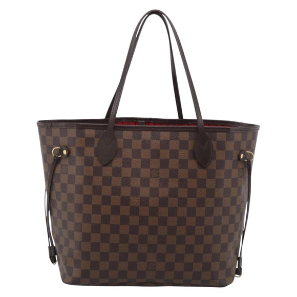 LOUIS VUITTON Damier Ebene Neverfull MM Tote Bag N51105 LV Auth am13013V