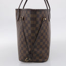 LOUIS VUITTON Damier Ebene Neverfull MM Tote Bag N51105 LV Auth am13013V-5