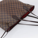 LOUIS VUITTON Damier Ebene Neverfull MM Tote Bag N51105 LV Auth am13013V-6