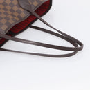 LOUIS VUITTON Damier Ebene Neverfull MM Tote Bag N51105 LV Auth am13013V-7