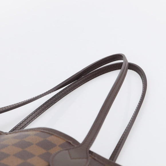 LOUIS VUITTON Damier Ebene Neverfull MM Tote Bag N51105 LV Auth am13013V