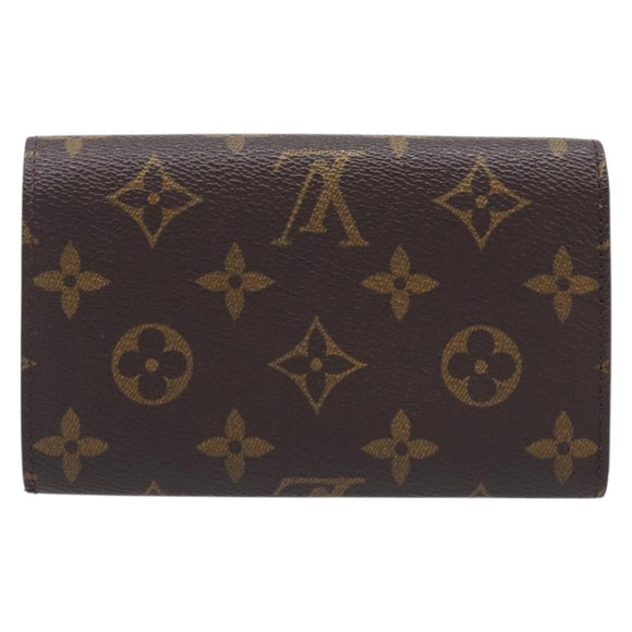 LOUIS VUITTON Monogram Portefeuille Tresor Bifold Wallet M61736 LV Auth am13024V