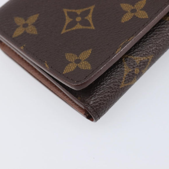 LOUIS VUITTON Monogram Portefeuille Tresor Bifold Wallet M61736 LV Auth am13024V