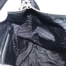 PRADA Shoulder Bag Nylon Black Silver Auth am13025V-19