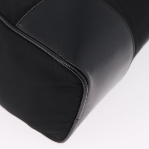 PRADA Shoulder Hand Bag Nylon Black Silver BR0607 Auth am13028V