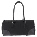 PRADA Shoulder Hand Bag Nylon Black Silver BR0607 Auth am13028V-2