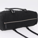 PRADA Shoulder Hand Bag Nylon Black Silver BR0607 Auth am13028V-6