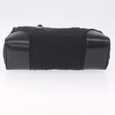 PRADA Shoulder Hand Bag Nylon Black Silver BR0607 Auth am13028V-9