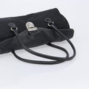 PRADA Shoulder Tote Bag Nylon Black Silver Auth am13033V-7