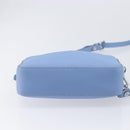 Vivienne Westwood Shoulder Bag Leather Light Blue Silver Auth am13035V-11