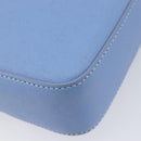 Vivienne Westwood Shoulder Bag Leather Light Blue Silver Auth am13035V-13