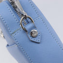 Vivienne Westwood Shoulder Bag Leather Light Blue Silver Auth am13035V-16