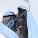 Vivienne Westwood Shoulder Bag Leather Light Blue Silver Auth am13035V-21