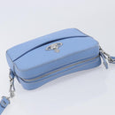Vivienne Westwood Shoulder Bag Leather Light Blue Silver Auth am13035V-6