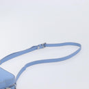Vivienne Westwood Shoulder Bag Leather Light Blue Silver Auth am13035V-8