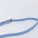 Vivienne Westwood Shoulder Bag Leather Light Blue Silver Auth am13035V-9