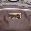 Miu Miu Vitterodino Side Ribbon Hand Bag Leather Gray Gold RN0893 Auth am13049V-19