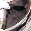 Miu Miu Vitterodino Side Ribbon Hand Bag Leather Gray Gold RN0893 Auth am13049V-30