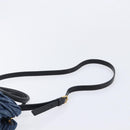 Miu Miu Denim Matelasse Hand Bag 2way Blue Gold Tone 5BG069 Auth am13051V-10