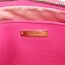 Miu Miu Shoulder Bag Leather Pink Gold Tone Auth am13053A-21