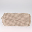 Bottega Veneta INTRECCIATO Cabas PM Tote Bag Leather Ivory 161357 Auth am13069A-10