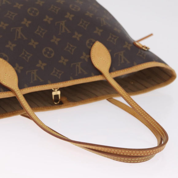 LOUIS VUITTON Monogram Neverfull MM Tote Bag M40156 LV Auth am13077