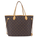 LOUIS VUITTON Monogram Neverfull MM Tote Bag M40156 LV Auth am13077-2
