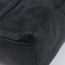 PRADA Ready Lock Shoulder Bag Leather Black Silver BR3282 Auth am13083V-10