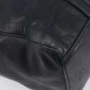 PRADA Ready Lock Shoulder Bag Leather Black Silver BR3282 Auth am13083V-13