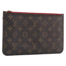 LOUIS VUITTON Monogram Neverfull MM Pouch LV Auth am13087-1