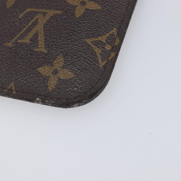 LOUIS VUITTON Monogram Neverfull MM Pouch LV Auth am13087