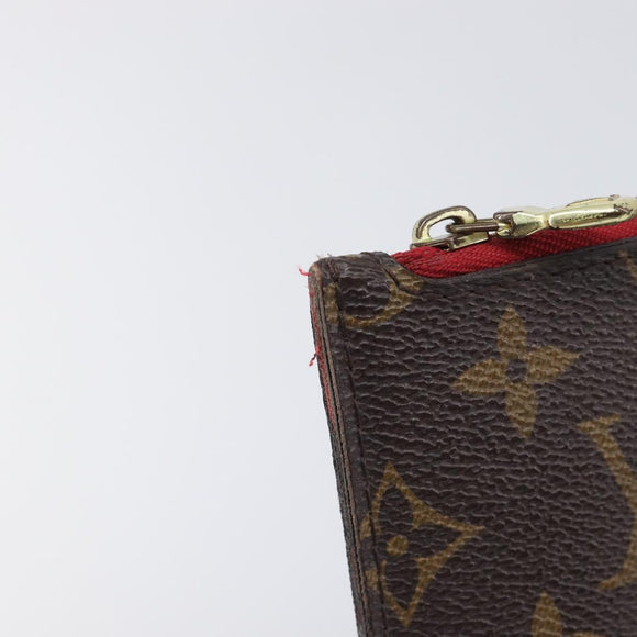 LOUIS VUITTON Monogram Neverfull MM Pouch LV Auth am13087